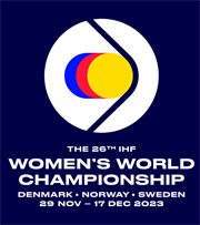 logo mondial 2023 au Danemark, en Norvège et en Suède