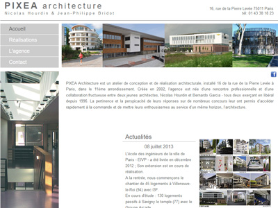 Homepage Pixea