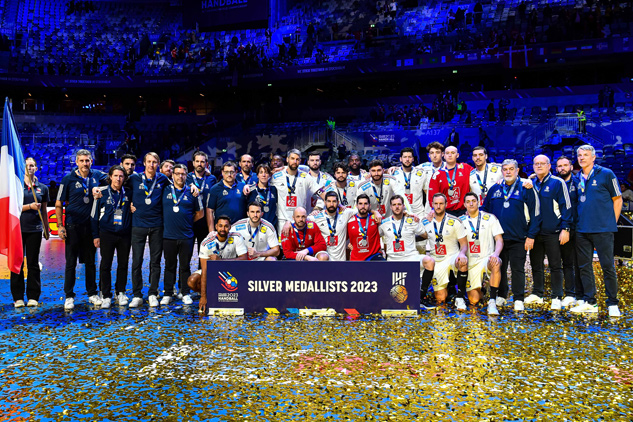 photo du podium médaille argent mondial 2023