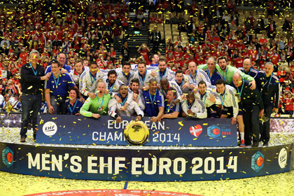 podium EURO 2014