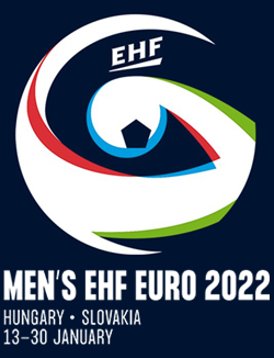 logo Championnat d'europe masculin 2022 en Hongrie et Slovaquie