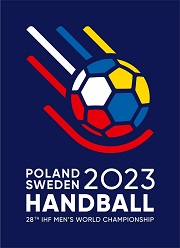 logo Championnat du monde 2023 en Pologne et en Suède
